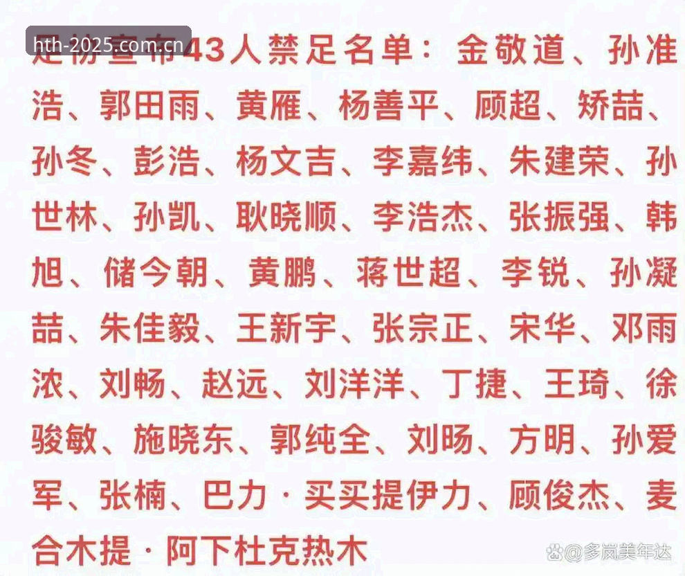 中国足协第三批禁足名单全面解析：17人终身禁赛背后的足球生态深度反思